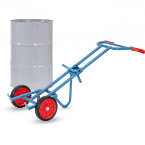 https://www.techni-contact.ovh/ressources/images/produits/merchandising/diable-de-manutention-futs-7026811-1.jpg - Charge : 300 Kg - Hauteur 1600 mm - Roues caoutchouc