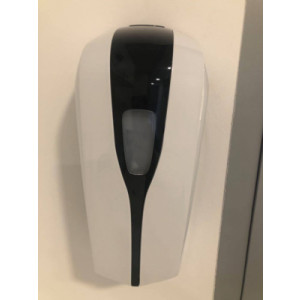 https://www.techni-contact.ovh/ressources/images/produits/merchandising/distributeur-automatique-de-desinfectant-pour-les-mains-noir-et-blanc-37621714-1.jpg - Distributeur sans contact de solution désinfectante pour les mains