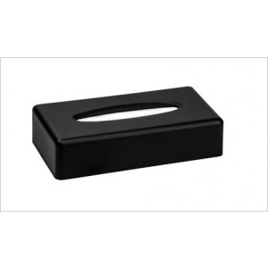 https://www.techni-contact.ovh/ressources/images/produits/merchandising/distributeur-de-mouchoirs-rectangulaire-14794353-1.jpg - Matière : ABS - Capacité : 1 boîte - Coloris : noir