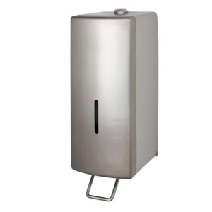 https://www.techni-contact.ovh/ressources/images/produits/merchandising/distributeur-de-savon-a-levier-1-2-l-36985315-1.jpg - Capacité: 1,2 litre - Manuel - Finition : inox satiné