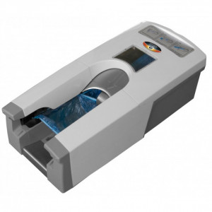 https://www.techni-contact.ovh/ressources/images/produits/merchandising/distributeur-de-surchaussure-68541175-1.jpg - Capacité jusqu'à 110 sur-chaussures à usage unique (selon le type de sur chaussures)
