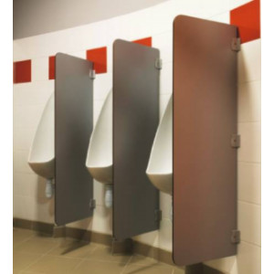 https://www.techni-contact.ovh/ressources/images/produits/merchandising/ecran-d-urinoir-stratifie-31617162-1.jpg - Epaisseur 10 mm - Hauteur : 700 mm à 1500 mm - Largeur : 400 mm à 500 mm - Fixation mural