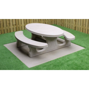 https://www.techni-contact.ovh/ressources/images/produits/merchandising/ensemble-pique-nique-ovale-en-beton-92144592-1.jpg - Dimensions du plateau : 180 x 90 cm - Hauteur : 74,7 cm
