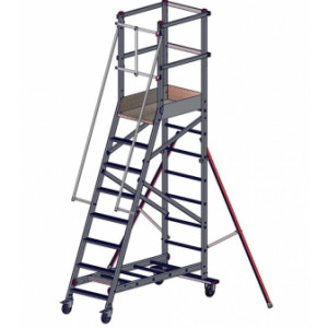 https://www.techni-contact.ovh/ressources/images/produits/merchandising/escabeau-roulant-monobloc-double-acces-32249931-1.jpg - De 3 à 14 marches - Hauteur de travail jusqu’à 5,50 m