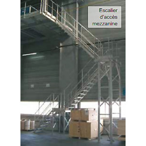 https://www.techni-contact.ovh/ressources/images/produits/merchandising/escalier-alu-droit-d-acces-mezzanine-14879769-1.jpg - Sur mesure - Equipé de marches antidérapantes