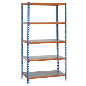 https://www.techni-contact.ovh/ressources/images/produits/merchandising/etagere-metallique-atelier-sans-vis-5-niveaux-180-kg-79387978-1.jpg - 5 Niveaux - Capacité : 180 kg par plateau avec charge uniformément répartie – Métal