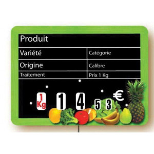 https://www.techni-contact.ovh/ressources/images/produits/merchandising/etiquette-magasin-pour-fruits-et-legumes-12253422-1.jpg - Dimensions : 15 x 10 cm ou 23.5 x 15 cm - Paquet de 10 - Pique inox ou Grandes pattes