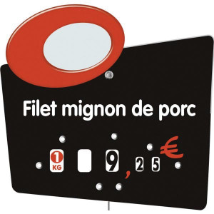 https://www.techni-contact.ovh/ressources/images/produits/merchandising/etiquette-pour-boucheries-filet-mignon-de-porc-14547504-1.jpg - Dimensions: 13 x 12.5 cm - PVC - pique inox