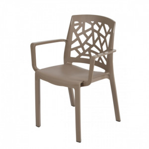 https://www.techni-contact.ovh/ressources/images/produits/merchandising/fauteuil-exterieur-taupe-84757159-1.jpg - Revêtement : Polymère thermoplastique