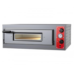 https://www.techni-contact.ovh/ressources/images/produits/merchandising/four-pizza-electrique-en-acier-inox-12903051-1.jpg - Puissance : de 5 à 10 kW - Alimentation : 380V 3Ph+N+T - Modèle : simple / double