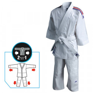 https://www.techni-contact.ovh/ressources/images/produits/merchandising/kimono-judo-evolutif-15129515-1.jpg - Fourni avec un ourlet détachable pour allonger la longueur