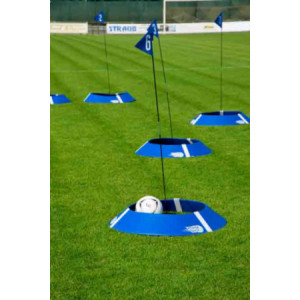 https://www.techni-contact.ovh/ressources/images/produits/merchandising/kit-de-10-cibles-de-foot-golf-19753433-1.jpg - Drapeaux numérotés de 1 à 10 - Drapeau et base en mousse - Kit de 10
