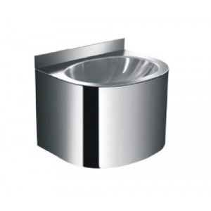 https://www.techni-contact.ovh/ressources/images/produits/merchandising/lave-mains-rond-sans-robine-62787545-1.jpg - Acier inoxydable AISI 304 - Finition: Satiné ou Brillant - Attaché au mur