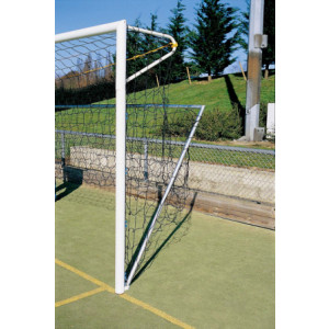 https://www.techni-contact.ovh/ressources/images/produits/merchandising/leve-filet-football-4596150-1.jpg - Galvanisé à chaud - Profondeur réglable de 1,50 à 2,40 m - Conforme réglementation FFF