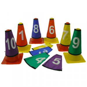 https://www.techni-contact.ovh/ressources/images/produits/merchandising/lot-de-10-cache-cone-numerotes-10418020-1.jpg - Convient pour cône de 23 cm à 30 cm