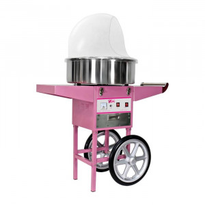 https://www.techni-contact.ovh/ressources/images/produits/merchandising/machine-a-barbe-a-papa-avec-chariot-1008579-1.jpg - En inox / Diamètre cuve : Ø 52 cm / Puissance : 1200 Watts
