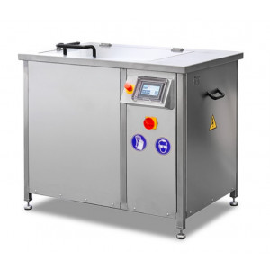 https://www.techni-contact.ovh/ressources/images/produits/merchandising/machine-de-nettoyage-a-ultrasons-150-litres-94773711-1.jpg - Fréquence de travail des ultrasons : 28/40 kHz