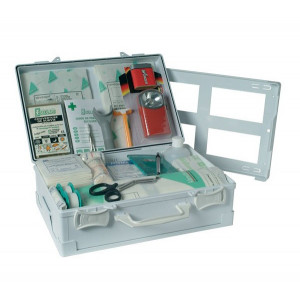 https://www.techni-contact.ovh/ressources/images/produits/merchandising/malette-de-secours-pour-ambulance-24644413-1.jpg - Coffret en polypropylène blanc - Support mural fourni