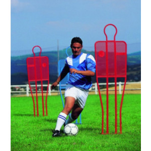 https://www.techni-contact.ovh/ressources/images/produits/merchandising/mannequin-d-entrainement-foot-4536699-1.jpg - Hauteur : 1,80 m - Coloris : Bleu ou rouge