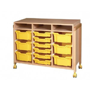 https://www.techni-contact.ovh/ressources/images/produits/merchandising/meuble-de-rangement-12-bacs-71113936-1.jpg - 6, 9 ou 12 bacs - Structure en bois hêtre massif - 4 roulettes 