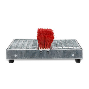 https://www.techni-contact.ovh/ressources/images/produits/merchandising/nettoyeur-a-chaussures-95274172-1.jpg - Tôle d'acier galvanisé 3/5 mm - Equipé avec une brosse - Livré monté