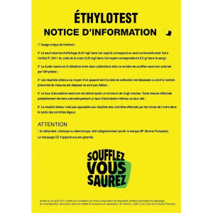https://www.techni-contact.ovh/ressources/images/produits/merchandising/notice-d-utilisation-ethylotest-6121846-1.jpg - Vendue à l'unité - 21 x 29,7 cm -2 bandes adhésives