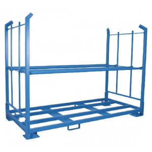 https://www.techni-contact.ovh/ressources/images/produits/merchandising/palette-pour-pneus-41359355-1.jpg - Capacité de charge : 800 kg – Hauteur : 1580 mm - Bleu RAL 5012