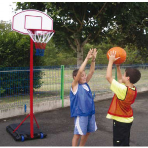 https://www.techni-contact.ovh/ressources/images/produits/merchandising/panier-de-basketball-pour-enfant-13721148-1.jpg - Hauteur réglable entre 1,60 m et 2,15 m - Diamètre du panier : 43 cm