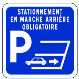 https://www.techni-contact.ovh/ressources/images/produits/merchandising/panneau-de-parking-vertical-stationnement-marche-arriere-32111284-1.jpg - Pictogramme stationnement marche arrière