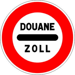 https://www.techni-contact.ovh/ressources/images/produits/merchandising/panneau-de-signalisation-d-un-poste-de-douane-b4-3792920-1.jpg - Dimensions : de 450 à 1250 mm - Norme CE et NF - Type B