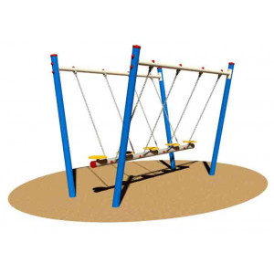 https://www.techni-contact.ovh/ressources/images/produits/merchandising/passerelle-jeu-enfant-19396526-1.jpg - Pour enfant de 6 à 12 ans – Dimensions : 265 x 160 x 197h cm