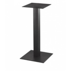 https://www.techni-contact.ovh/ressources/images/produits/merchandising/pied-de-table-metallique-72396191-1.jpg - Hauteur : 73 cm - Dimension base : 35 cm - Métal époxy noir