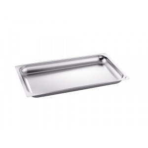 https://www.techni-contact.ovh/ressources/images/produits/merchandising/plaque-gastro-gn-1-1-bord-lisse-53596523-1.jpg - Inox ou granit-émaillé - Format : GN 1/1 - Profondeur : 20, 40 ou 65 mm