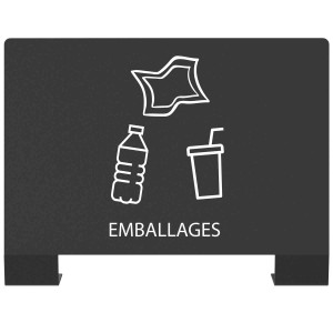 https://www.techni-contact.ovh/ressources/images/produits/merchandising/plaque-signaletique-pour-tri-dechets-alitri-34174542-1.jpg - Acier poudré - Dimensions (L x l x H) : 300 x 50 x 230 mm - Gris Manganèse