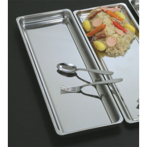 https://www.techni-contact.ovh/ressources/images/produits/merchandising/plat-rectangulaire-pour-vitrine-5666547-1.jpg - Inox 18 % - Longueur : 44, 50 ou 55 cm