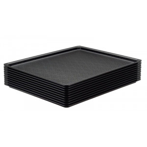 https://www.techni-contact.ovh/ressources/images/produits/merchandising/plateau-de-service-4-5-gn-31171135-1.jpg - Plastique - 4/5 GN - Dimensions : L.425 x P.325 x H.18 mm - Noir mat noble