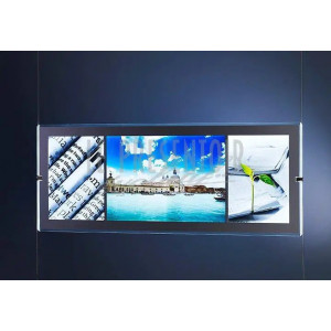 https://www.techni-contact.ovh/ressources/images/produits/merchandising/porte-affiche-led-panoramique-64674742-1.jpg - 4 Formats A4 Vertical ou 2 Formats A3 Horizontal ou une vue panoramique 800x300 mm