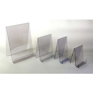 https://www.techni-contact.ovh/ressources/images/produits/merchandising/portoir-pour-documentation-13748947-1.jpg - PVC cristal - 4 tailles de présentoirs - Capacité : 3 cm - Lot de 5 pièces