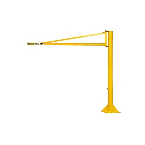 Potence murale à flèche triangulée rotation 180°