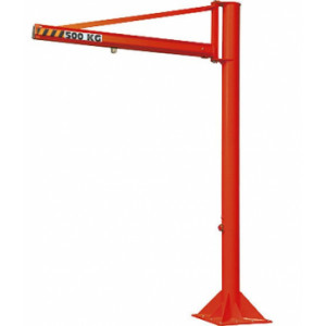 Potence sur fût triangulée profil creux