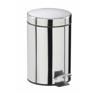 https://www.techni-contact.ovh/ressources/images/produits/merchandising/poubelle-sanitaire-a-pedale-16217333-1.jpg - En inox ou acier poudré blanc - Capacité : 3 à 14 L
