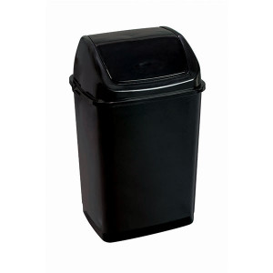 https://www.techni-contact.ovh/ressources/images/produits/merchandising/poubelles-a-couvercle-basculant-33811435-1.jpg - Polypropylène - Capacité : 35 L - Coloris : noir