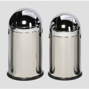 https://www.techni-contact.ovh/ressources/images/produits/merchandising/poubelles-dome-a-clapet-4173687-1.jpg - Capacité : 40 L - Dimensions : H.730 x Ø 415 - Finition : Inox