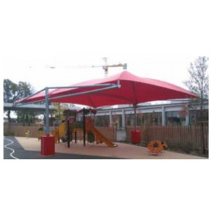 https://www.techni-contact.ovh/ressources/images/produits/merchandising/preau-scolaire-13880191-1.jpg - Structure métallo-textile sur 2 ou 4 poteaux