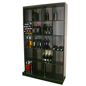 https://www.techni-contact.ovh/ressources/images/produits/merchandising/presentoir-a-bouteille-vin-9835783-1.jpg - Capacité : 300 bouteilles couchées ou 180 bouteilles debout