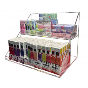 https://www.techni-contact.ovh/ressources/images/produits/merchandising/presentoir-de-comptoir-en-acrylique-pour-e-cigarettes-61642389-1.jpg - Dimensions (L x P x H) : 400 x 300 x 300 mm - En acrylique transparent