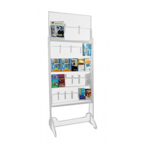 https://www.techni-contact.ovh/ressources/images/produits/merchandising/presentoir-plexi-brochure-sur-pieds-23-cases-11858581-1.jpg - Capacité : 4 cm pour chaque case - Hauteur: 191 cm - Largeur: 74 cm