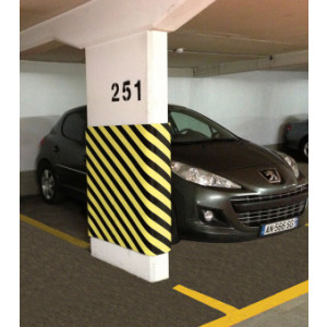 https://www.techni-contact.ovh/ressources/images/produits/merchandising/protection-murale-adhesive-parking-14447797-1.jpg - Longueurs : de 1000 à 5000 mm - Épaisseur 20 mm -Mousse NBR - Plusieurs coloris disponibles