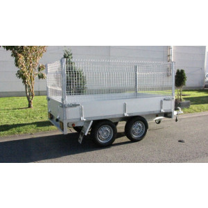 https://www.techni-contact.ovh/ressources/images/produits/merchandising/remorque-plateau-grillage-11318019-1.jpg - Double essieux - PTAC : 750 kg