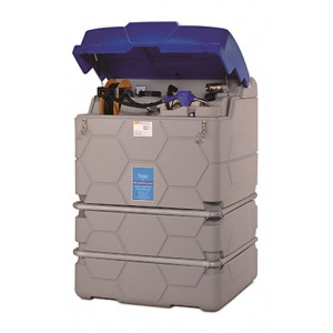 https://www.techni-contact.ovh/ressources/images/produits/merchandising/station-cuve-adblue-1500-litres-14426350-1.jpg - Débit : 32 l.min - Enrouleur automatique avec 8 m de flexible